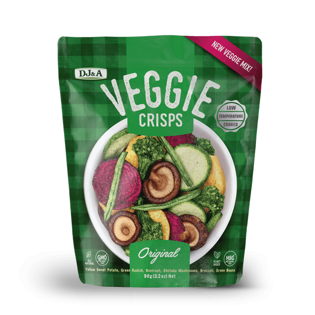Veggies Crisps Green