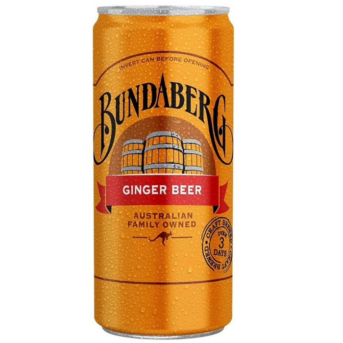 Bundaberg Ginger Beer 250ml can