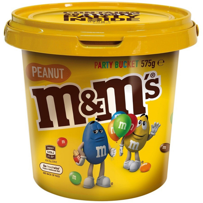M and M Peanut Bucket 575g