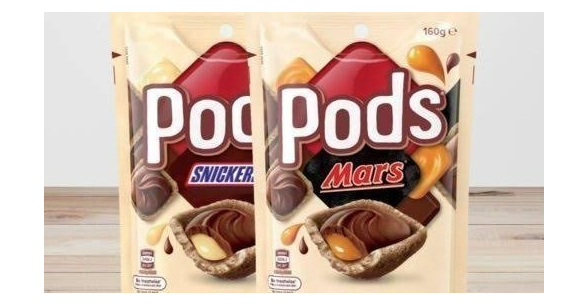 Mars Pods, Twix Pods and Snickers Pods Back in Stock