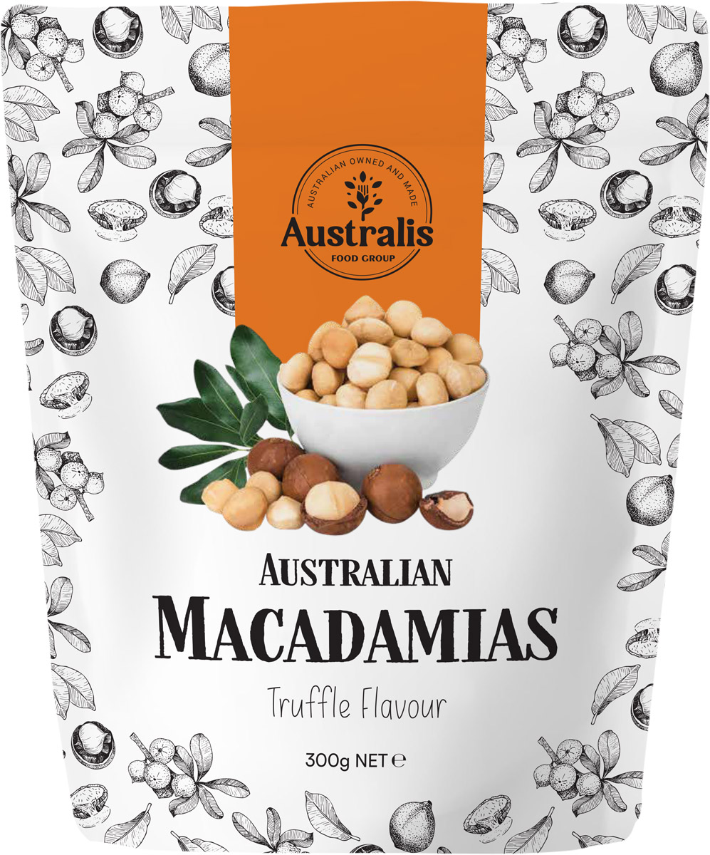 Australis Food Group Truffle flavoured Macadamia Nuts 300g